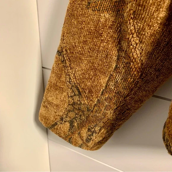 Painted Pony Cropped Blazer Jacket Women Sz M Tapestry Artsy Giraffe Safari Boho - Picture 6 of 14